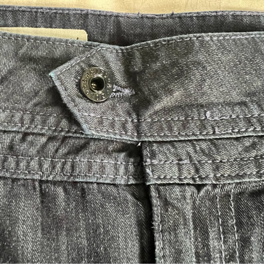 AG Adriano Goldschmied Dark Denim Pencil Skirt Size 26 Zipper Fly - Picture 3 of 9